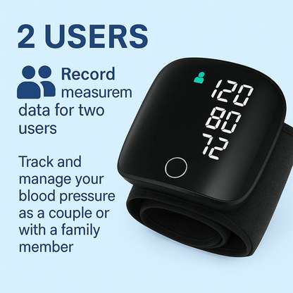 ⏱️FLASH SALE 61%OFF🔥 HOOMWELL™ – Clinical-Grade BP Monitor